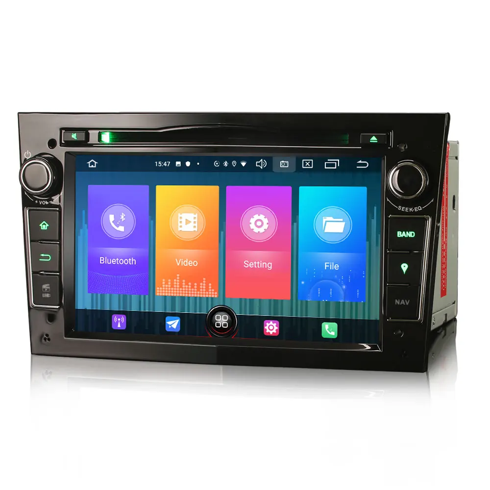 Автомобильный мультимедийный DVD-плеер 7 дюймов Android 10 0 GPS-радио для Opel/Vauxhall/Holden Tigra