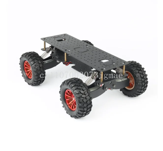 Фото Шасси для поисково-спасательной тележки с амортизацией 4WD/6WD, внедорожная тележка для подъема в гору 4WD/6WD, кинематика №2