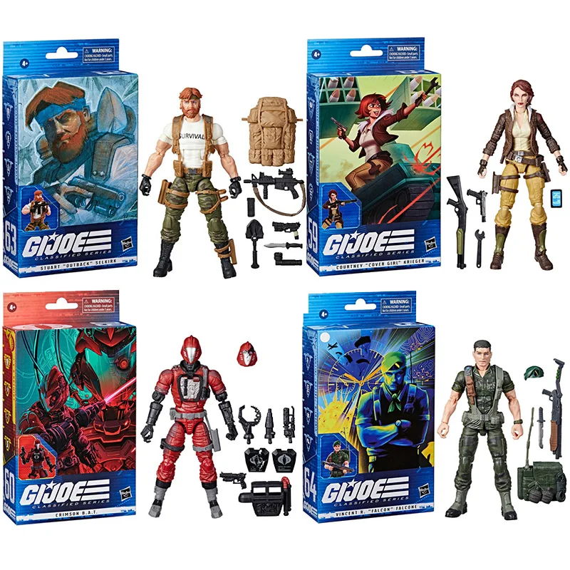 

Хасбро Г. И. Джо классифицированная серия Кримсон летучая мышь Стюарт Outback Selkirk Куртни Обложка девушка КРИГЕР Сокол Falcone игрушка 6 дюймов