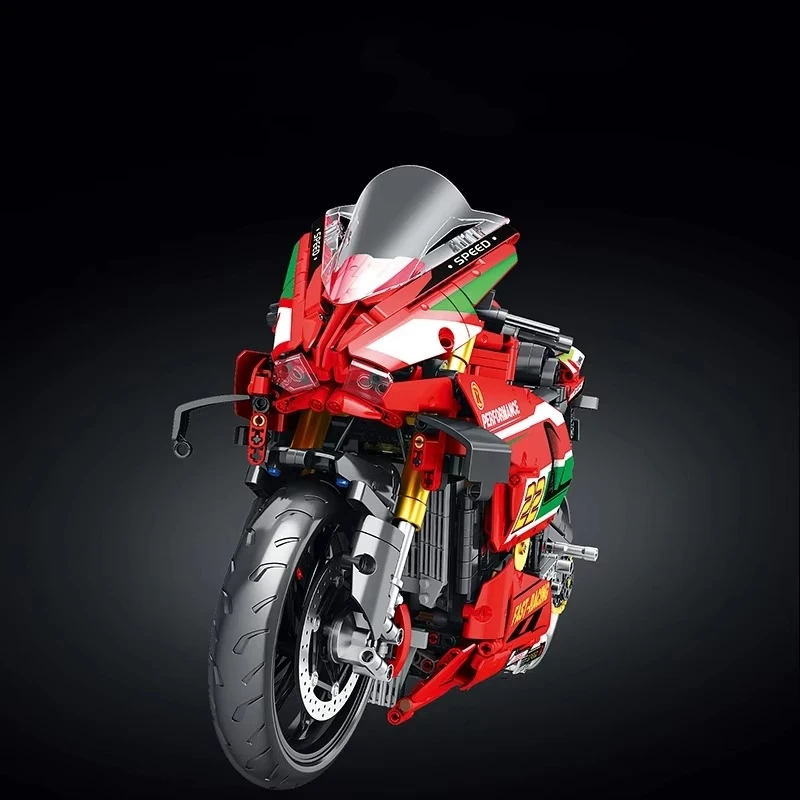 Оригинальные строительные блоки для мотоциклов Ducati — интерактивная головоломка