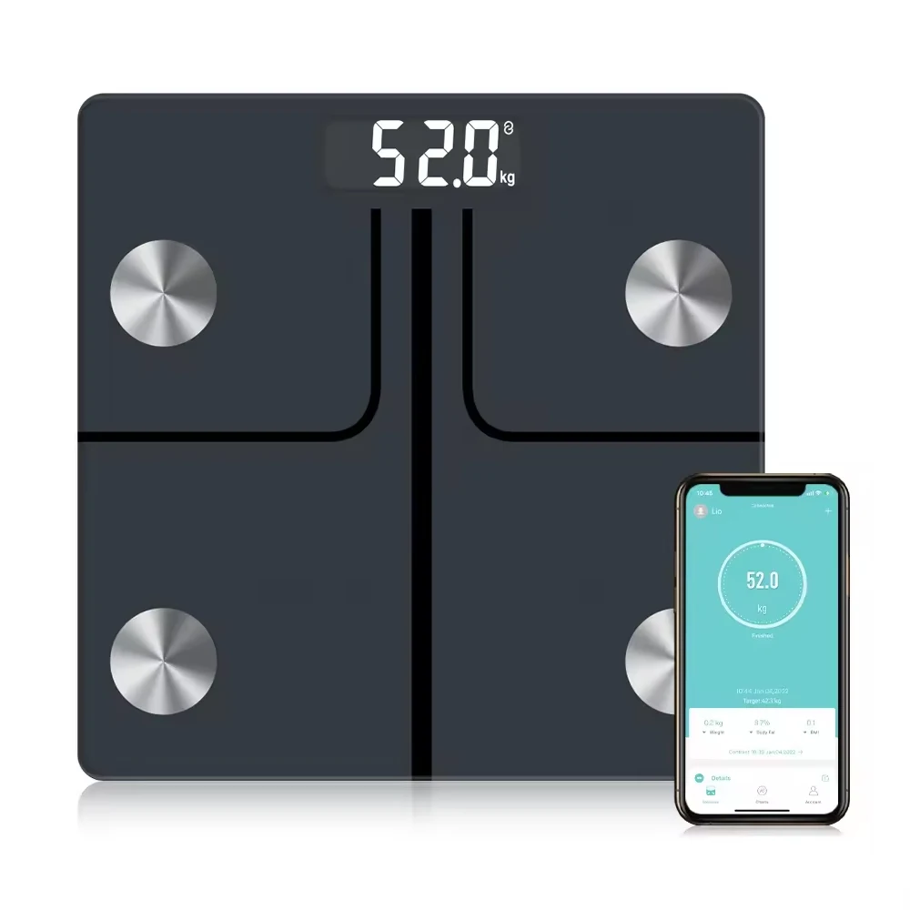 Весы для ванной цифровые весы с ярким ЖК-дисплеем высокоточные датчики прочное