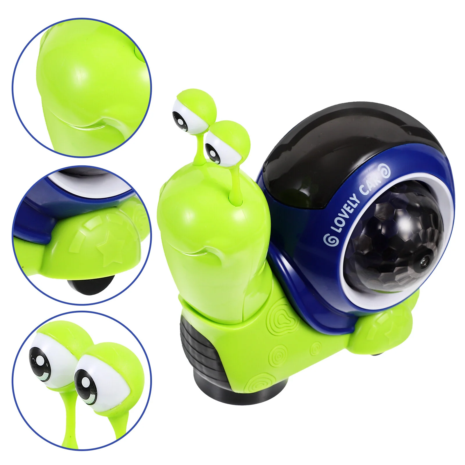 

Pull The Cart Puzzle Toys Baby 6 Months Projector Walking Infants 6-12 Snail Abs Crawling Child Old Boy