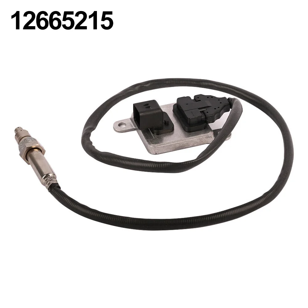 

Metal Black NOX SENSOR 12665215 FOR DURA MAX SIERRA SILVERADO 6.6L 2014-2016 Plug-and-play, Direct Fit