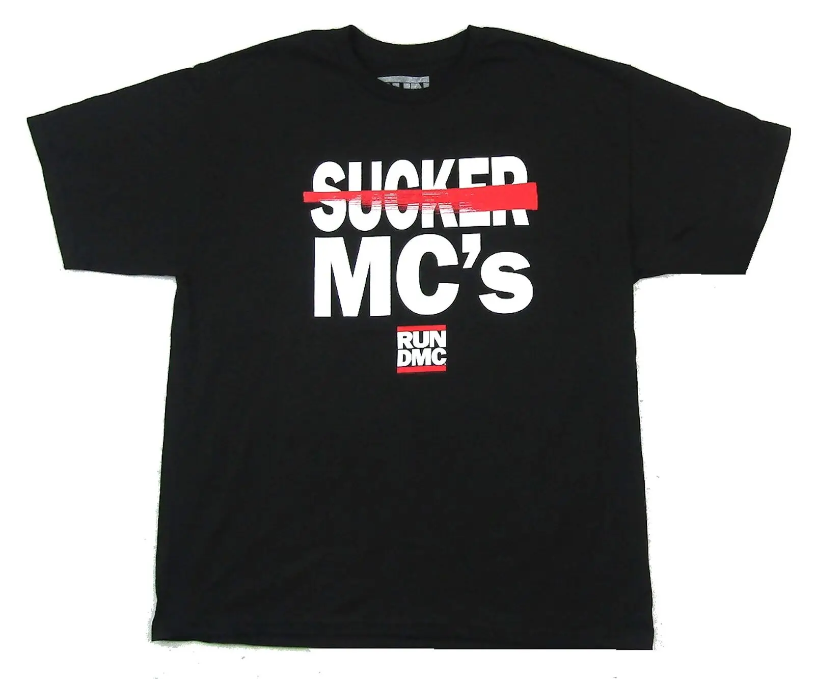 

Run DMC Sucker MC's Black T Shirt New Merch