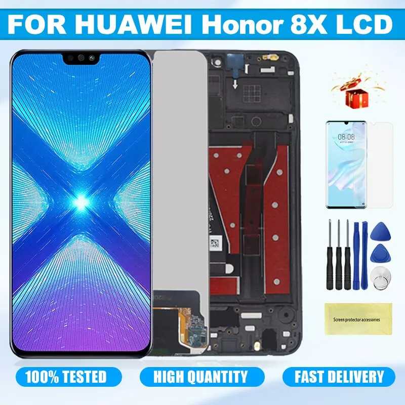 

6.5" New Original For Huawei Honor 8X LCD Display Screen Digitizer Assembly JSN-L21 JSN-L22 High Quality LCD Replacement Parts
