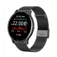 zl02 men women smartwatch bluetooth waterproof heart rate fitness tracker smart watch bracelet for iphone and android