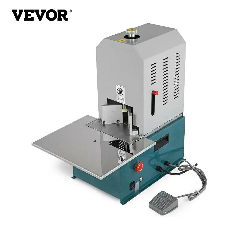 

VEVOR 110V Electric Round Corner Machine Heavy Duty Fillet Paper Cutter with 7 Dies PVC 180W R3 - R9 for Printing and Packaging