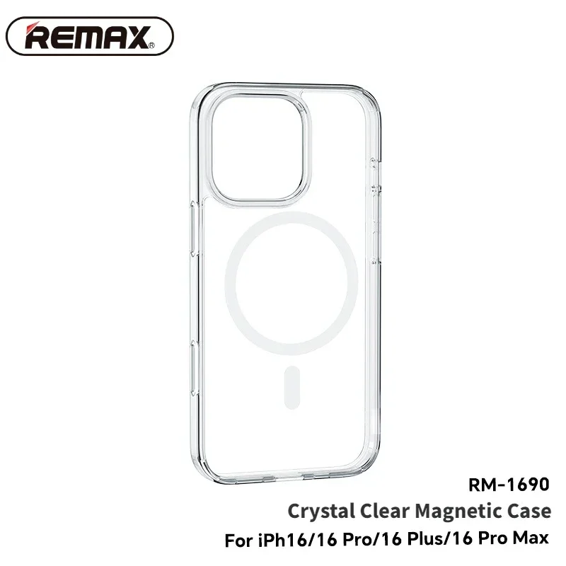 Прозрачные магнитные Чехлы REMAX чехол для мобильного телефона силиконовые