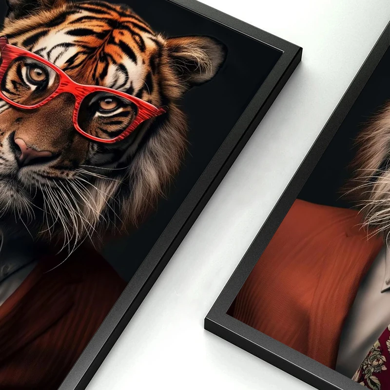 Картина на холсте с изображением животных