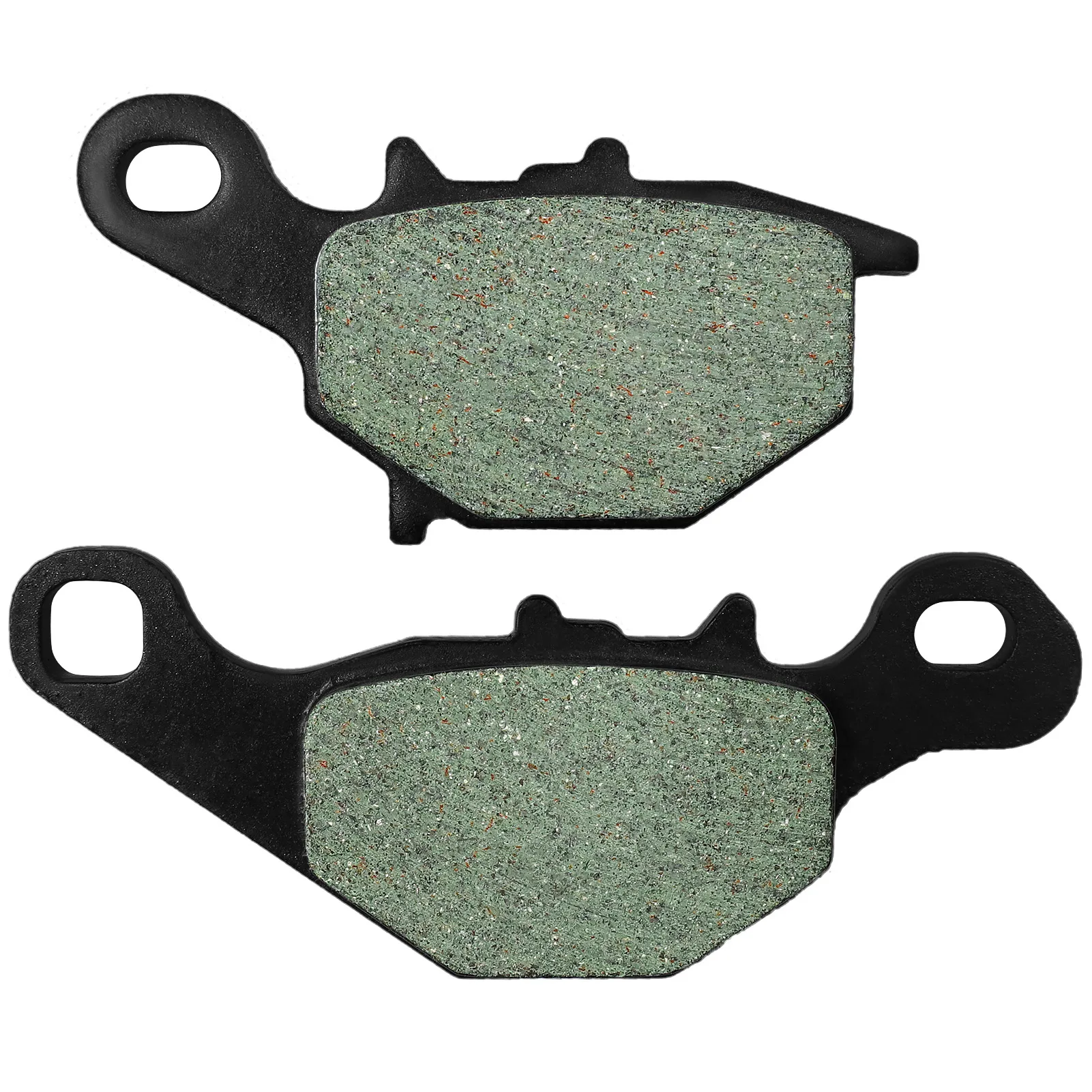 Фото Передние тормозные колодки, подходящие для Suzuki TR50S AN125 UK110 UG110, подходят для Kawasaki SC150, замена дисковых тормозных колодок SFA396. №1