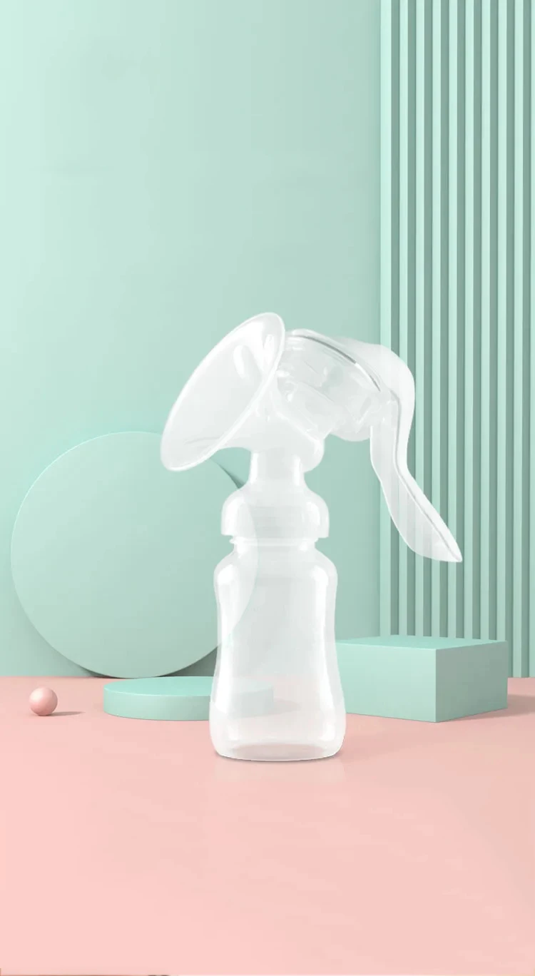 MOTHERS AND BABIES SUPPLIES CREATIVE MANUAL BREAST MILK COLLECTION PUMP WITH PACIFIER NIPPLE OF FEEDING BOTTLE