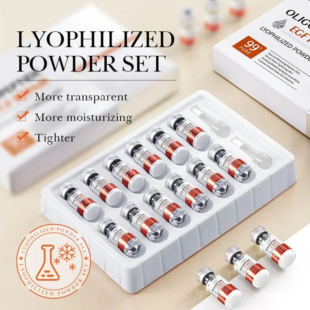 

1 Set Lyophilized Powder Anti Wrinkle Serum Facial Moisturizing Face Serum Brightening Skincare Anti-aging Essence B3M5