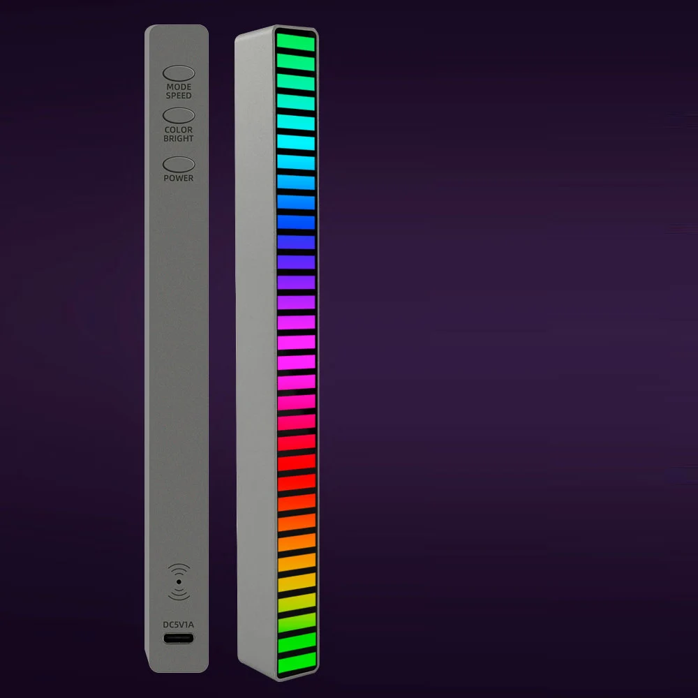 

Креативный RGB-музыкальный светодиодный музыкальный динамик с голосовой активацией