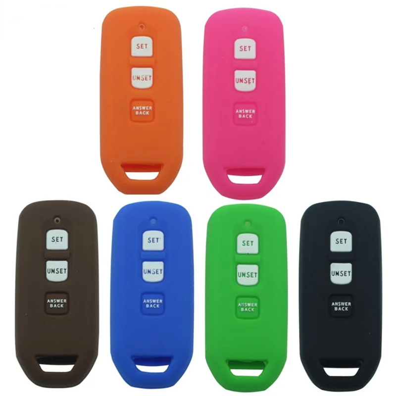 Силиконовый чехол для смарт-ключей с 3 кнопками мотоцикла ключа скутера Honda New Vario