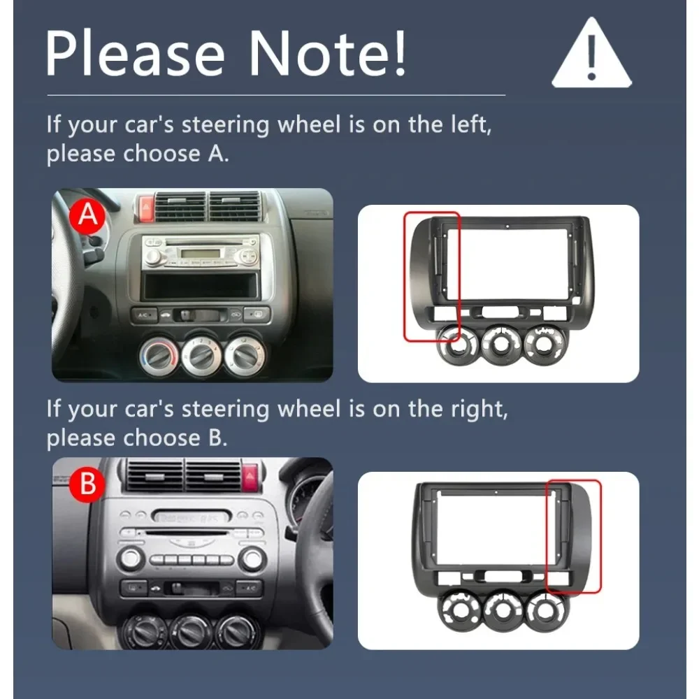 Автомобильная 9 дюймовая 2 Din стерео панель o Fascia DVD рамка устанавливаемая отделка