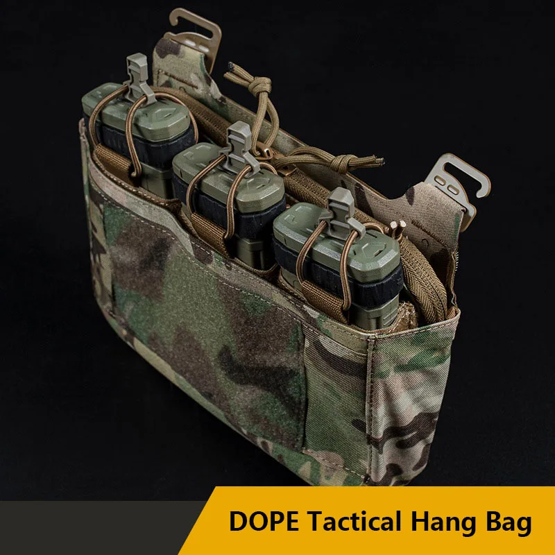 

Adapt To MOLLE Tactical Vest/Chest Hanging Equipment Multi-functional Combination Split Use DOPE Tactical Camouflage Bag