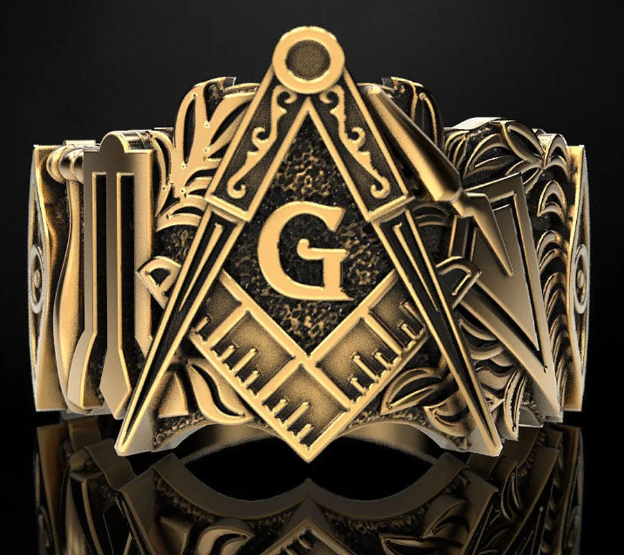 

Мужское Золотое кольцо с рельефом по религиозному искусству, серебро 925 пробы, 10 г