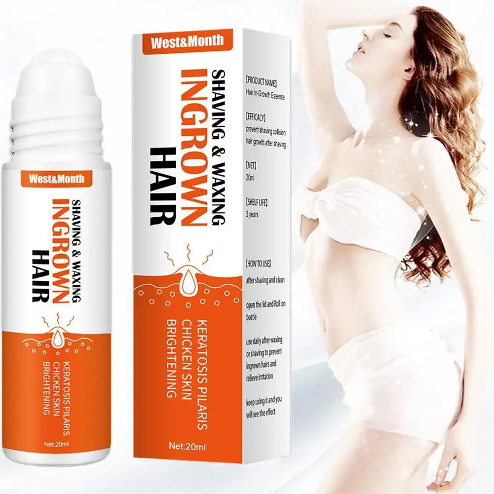 

20g Prevent Ingrown Hair Bump Serum Reduce Redness Lumps Treatment Cream Skin Repairing After Shaving Cream