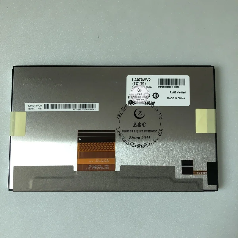 LA070WV2-TD01 LA070WV2(TD)(01) LA070WV2TD01 Совершенно новый оригинальный 7-дюймовый ЖК-дисплей для
