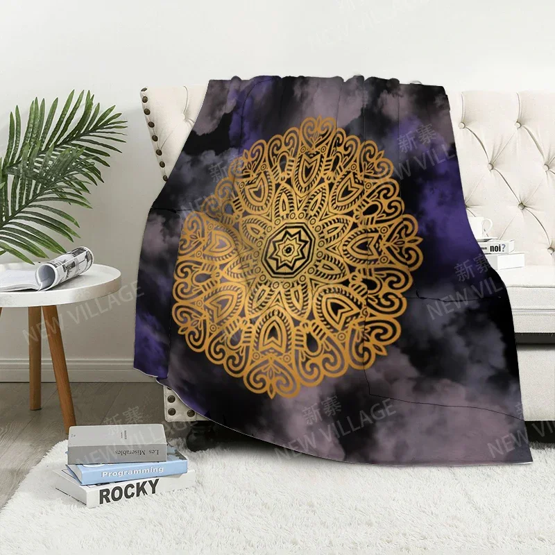 Теплое плед из флиса