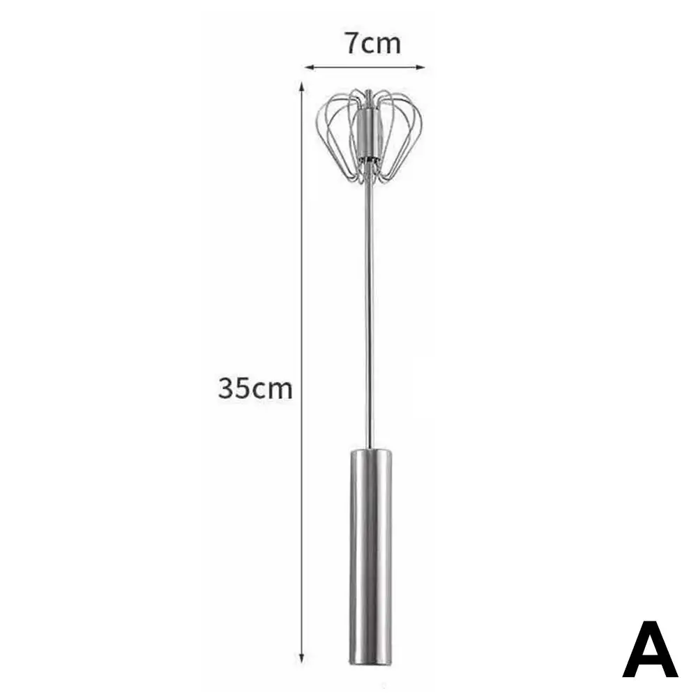 Полуавтоматический вращающийся инструмент для взбивания яиц из нержавеющей