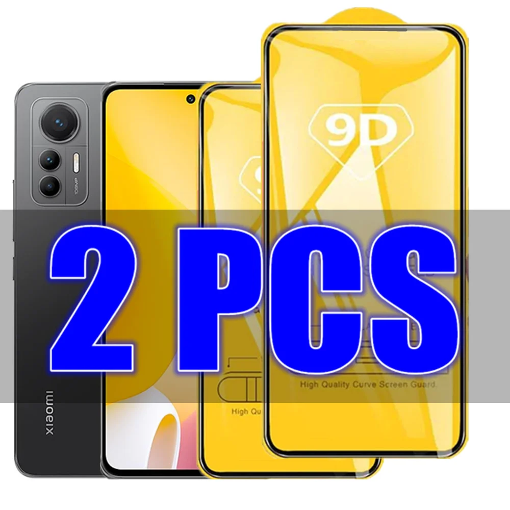 

2 шт., 9D стекло для Xiaomi 12 Lite, защитное стекло на Xiaomi 12 Lite Pro 12S Pro 12X Xiaomi12X xiaomi12 Pro, фотопленка