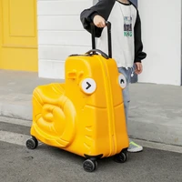children can ride trunks riding suitcases cartoon suitcases 24 inch baby riding suitcases