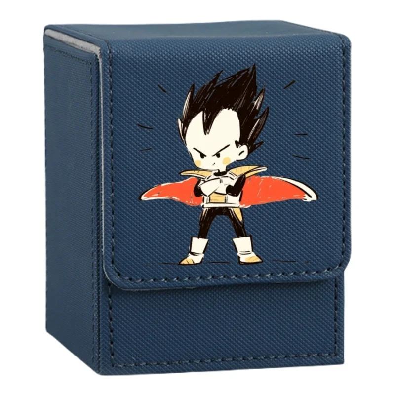 Фото Dragon Ball Card Case Son Goku Vegeta Iv Trunks Majin Buu Puaru Piccolo Diy Кожаные фигурки героев Аниме Коллекция игр Коробка №4
