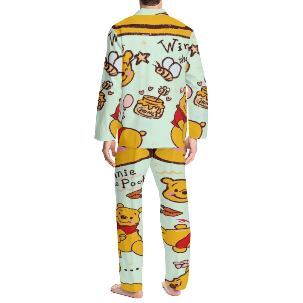 Белая пижама Disney Winnie The Pooh выбранные узоры Minso милый стиль