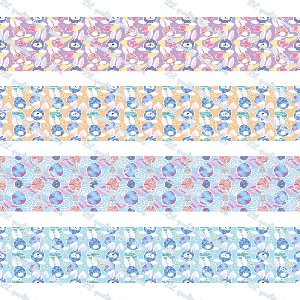 

Корсажная лента с принтом кролика и пасхальных яиц 16-75 мм/16 мм, эластичные ленты с принтом для рукоделия, банты для волос, тесьма для шитья 50 я...