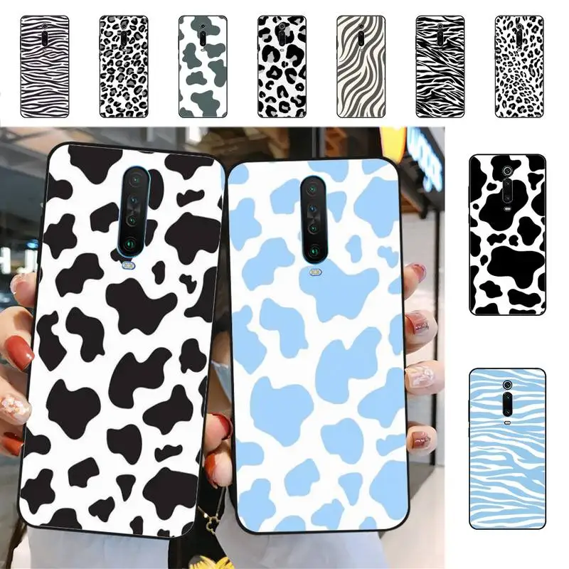 

Cow Zebra Phone Case for Redmi 5 6 7 8 9 A 5plus K20 4X 6 cover