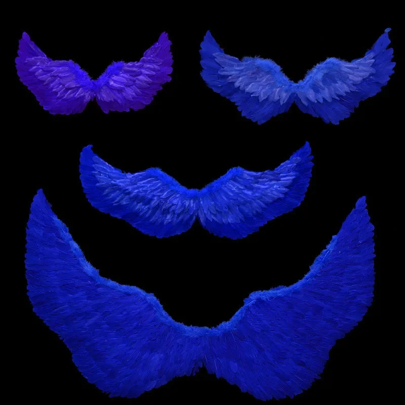 Крылья ангела с перьями, реквизит, фея, свадебная вечеринка, подарок на день рождения, костюм для девичника, Рождества, Хэллоуина, косплей