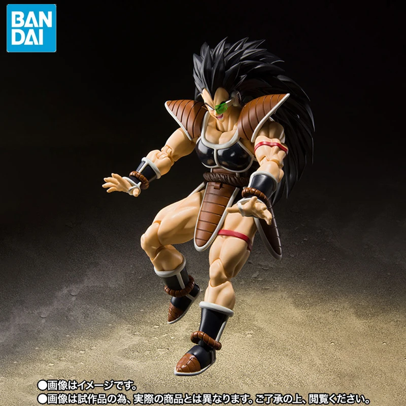 BANDAI SHF оригинальная Супер фигурка Dragon Ball Z Raditz аниме Super Saiyan коллекция игрушек