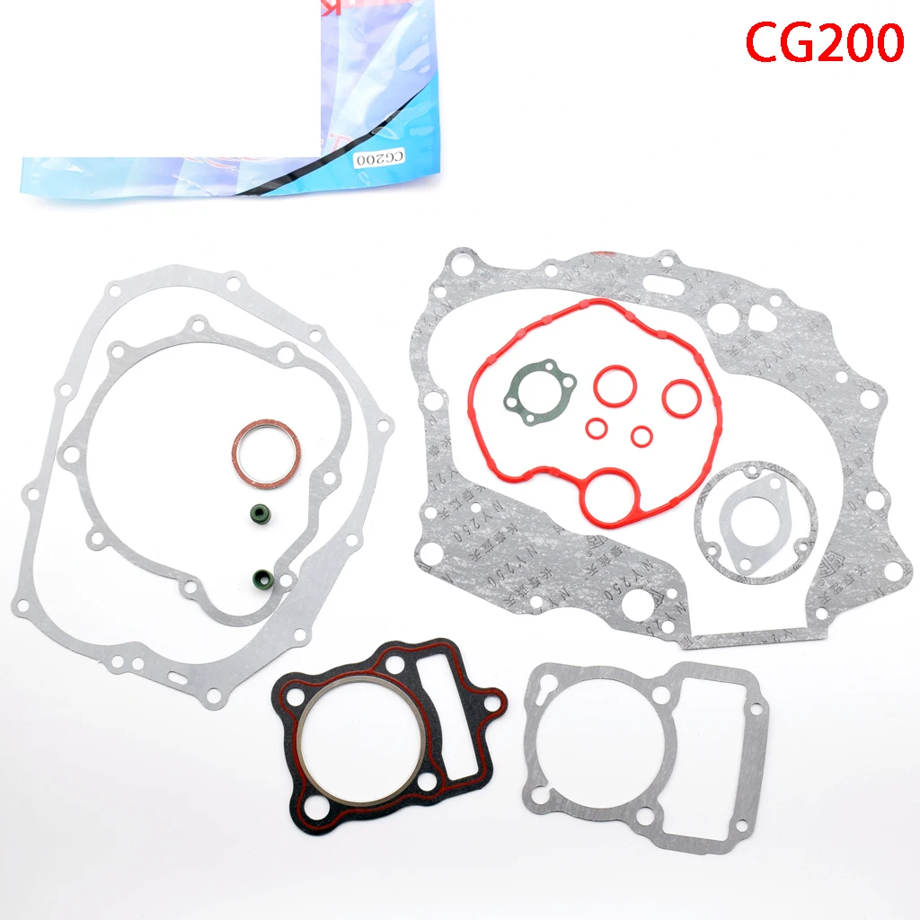 Комплект прокладок для ремонта блока двигателя мотоцикла CG250 комплект CG125 CG150 CG200