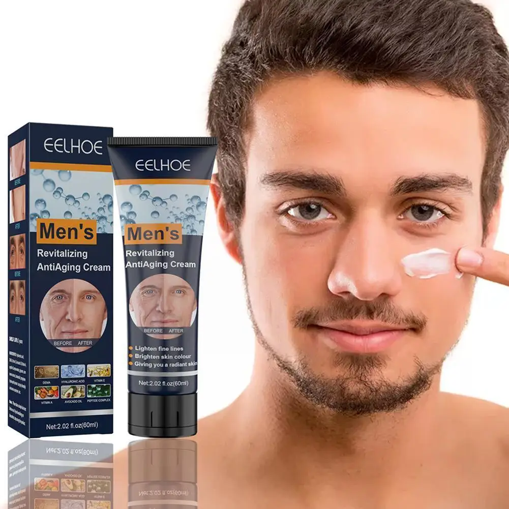 

New Men's Eye Cream Anti Aging Anti Wrinkle Moisturizing Brightening Cream Remove Cosmetic Essence Care Dark Circles Skin S9K2