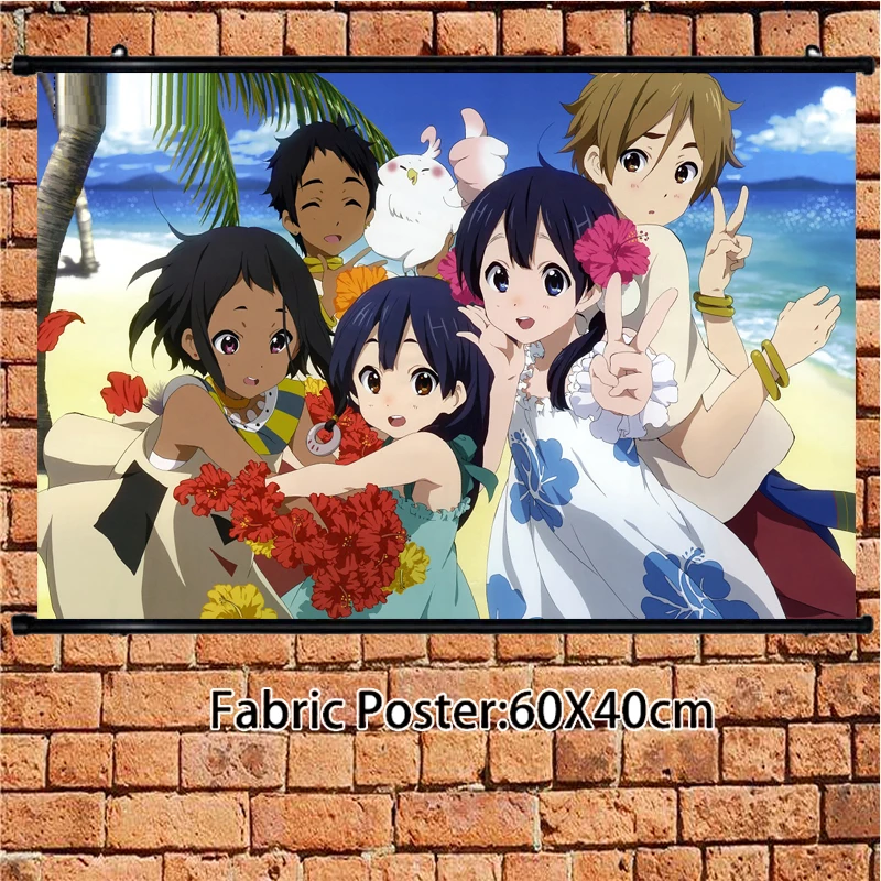 Аниме плакат Tamako Market Одзи Мочидзо Мохимадзи Чои настенный свиток домашнего декора художественная картинка 60x40см.