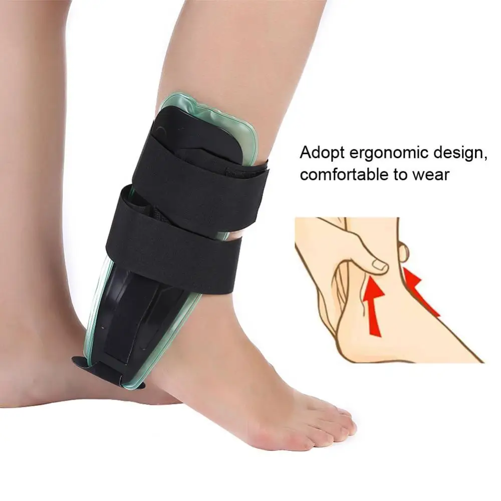 

Ankle Brace Adjustable Orthosis Protect Breathable Wrap Pad Ankle Foot Posture Corrector Brace Support Splint Protection Brace
