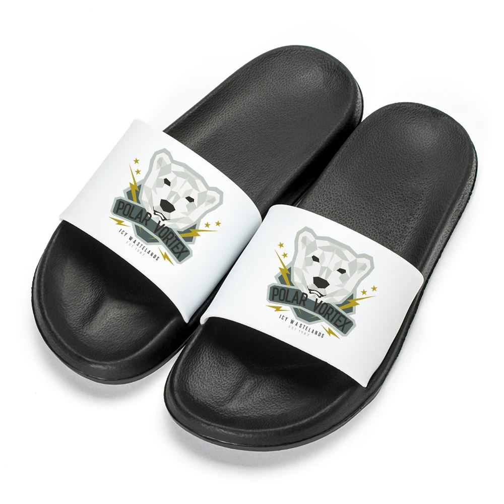 

Polar vortex Bear cartoon slippers Bathroom Home Slippers Women Fashion Soft EVA Indoor Slides Woman Sandals Summer Flip Flops