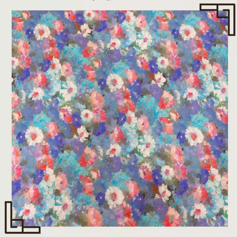 Дизайнерская брендовая шелковая ткань модное платье Пикассо с рисунком маслом