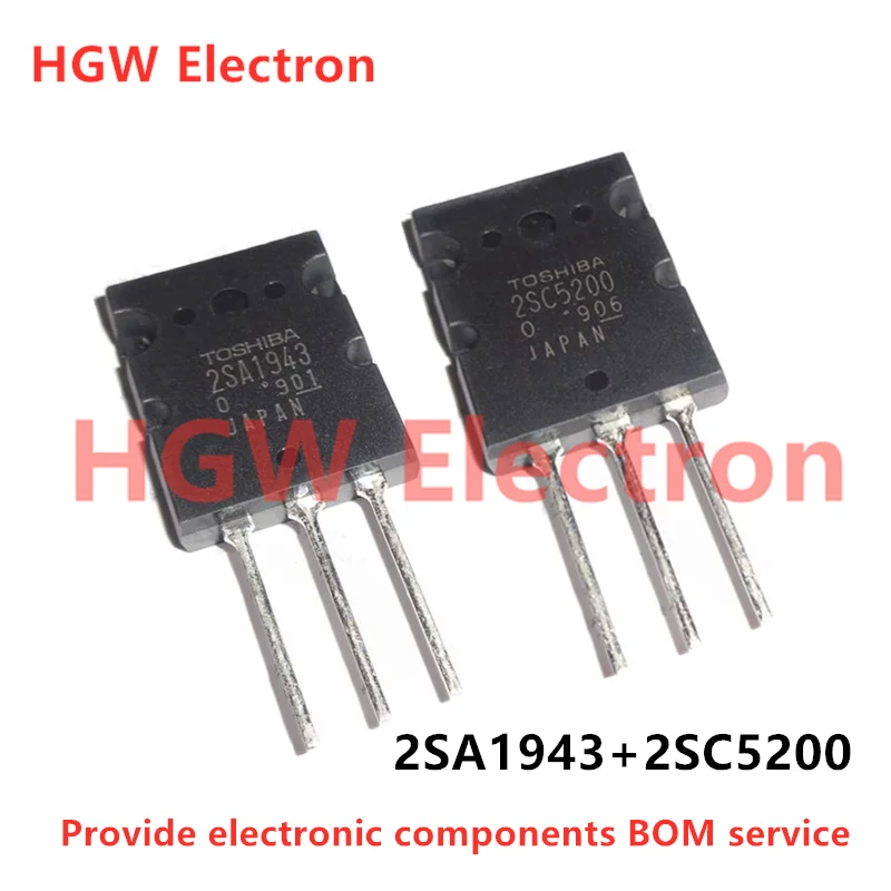 5 пар/10 шт., новые и оригинальные аудио трубки aeas C5200 2saeas 2SC5200