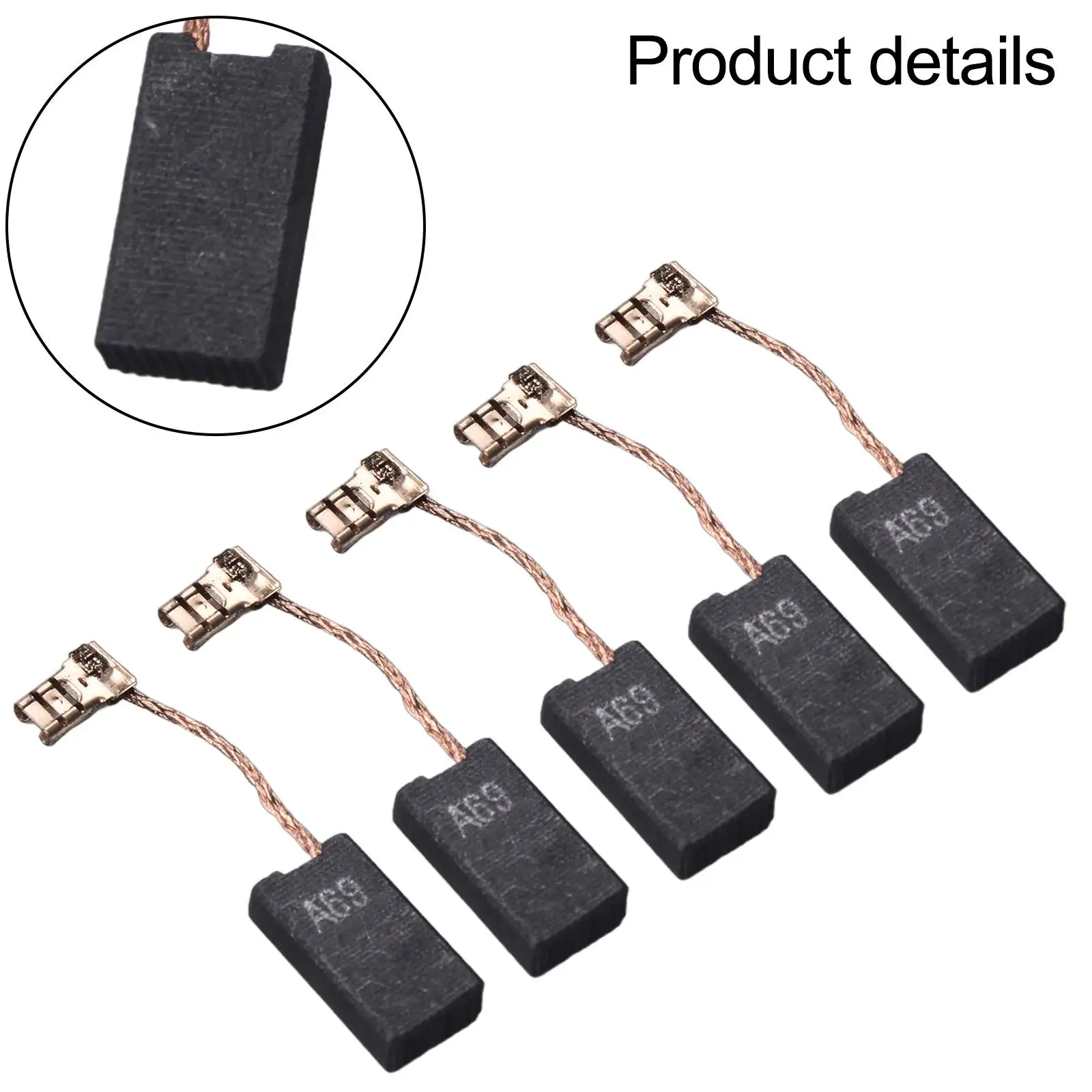 Для ремонта двигателя угольные щетки номер детали 1617014135 Крепится прерывистым