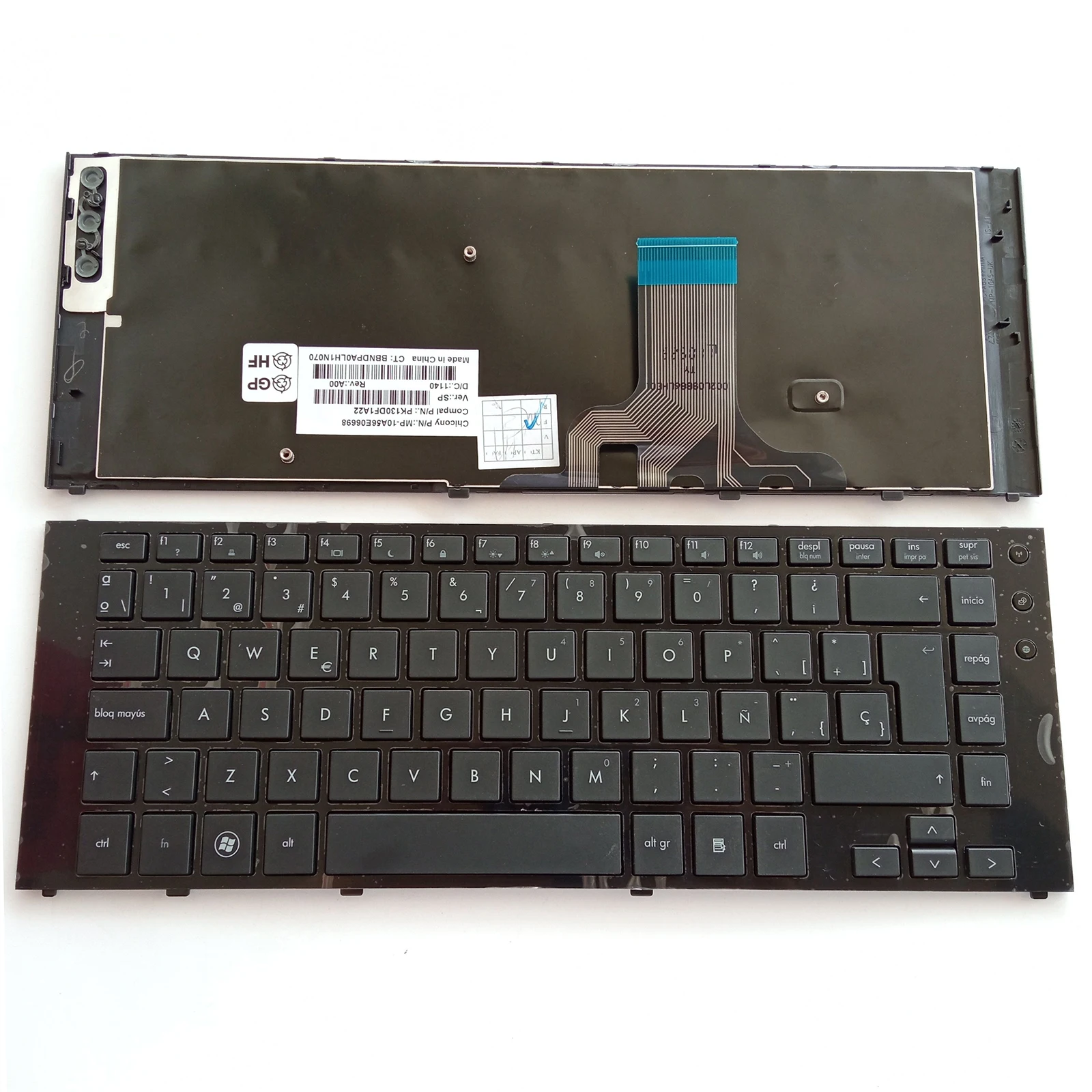 Клавиатура для ноутбука HP Probook 5320 5320m Series SP Black Teclado с рамкой, оптом