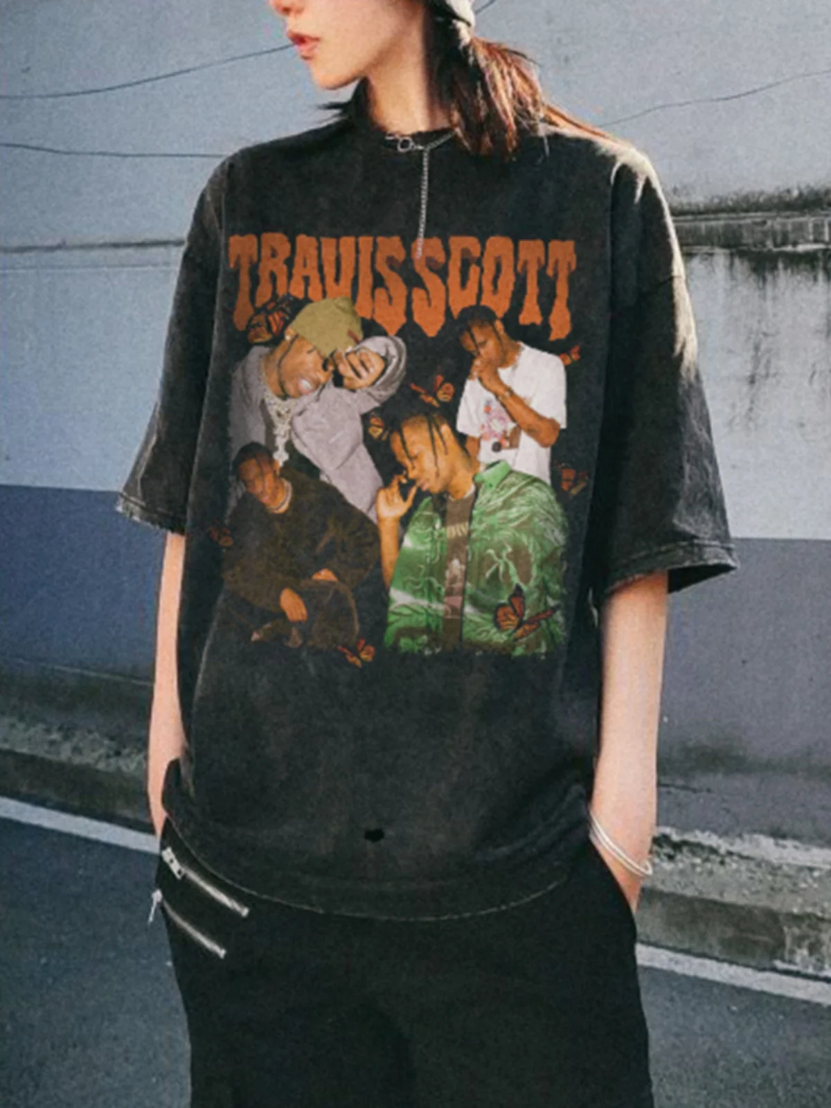 Футболка Мужская/Женская хлопковая с принтом 240 г