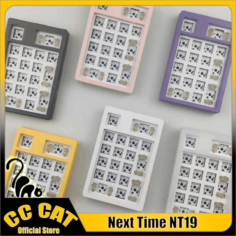 В следующий раз NT19 механическая мини клавиатура Bluetooth 3 режима RGB Kailh горячая