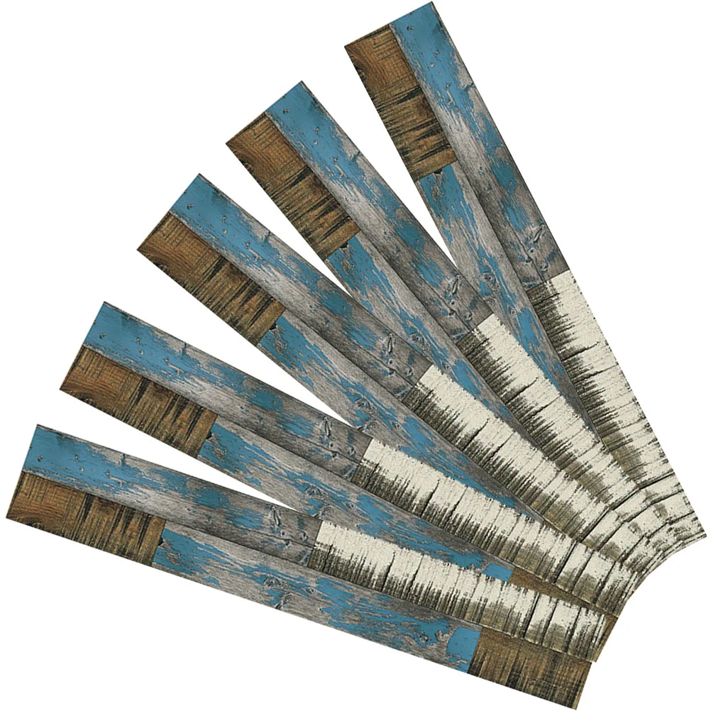 5 шт. наклейки для досок под дерево напольная плитка клей кожуры и рукоделия