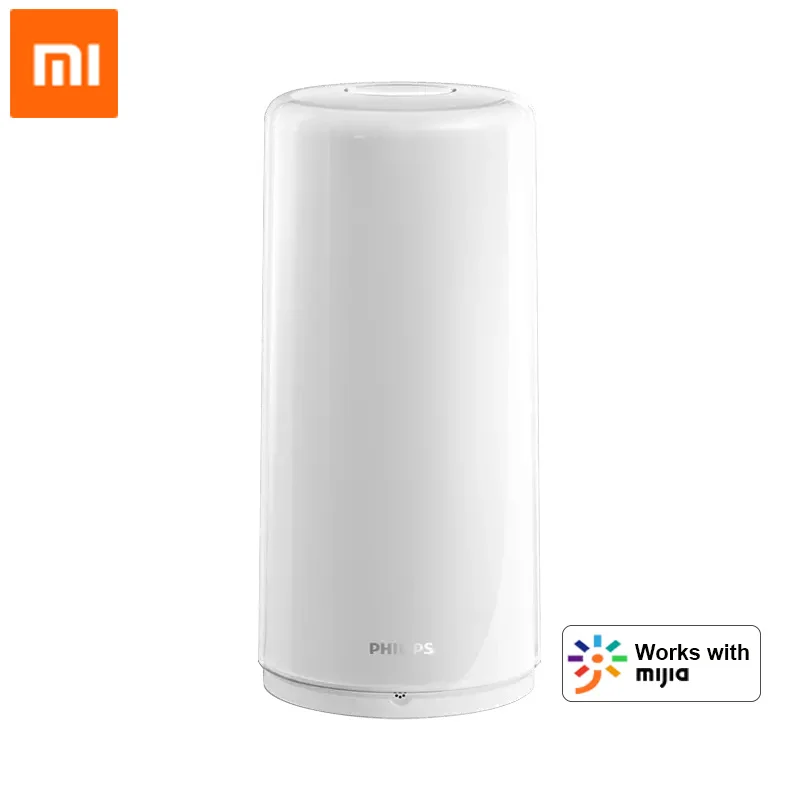 

Xiaomi mijia philips zhirui smart bedside lamp home atmosphere lighting desk night light synchronization music works with mijia