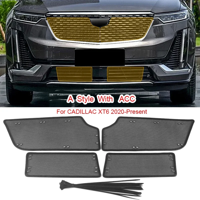 

4 шт., автомобильные насекомые фильтры для Cadillac XT6 2020