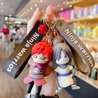 naruto figure keychain car keychain anime trinkets accessories gaara tsunade haruno sakura hyuuga hinata bag keyring doll gift