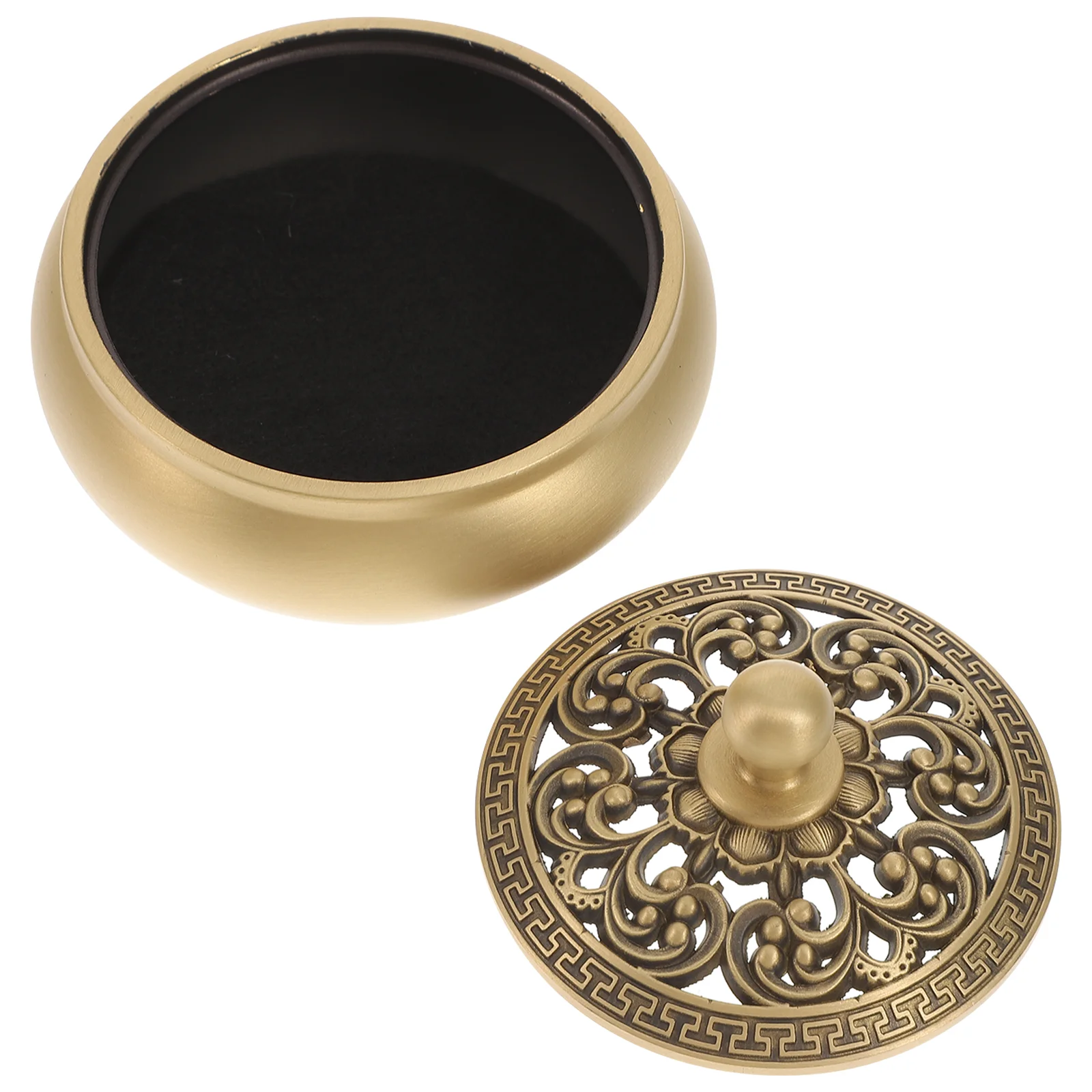 

Burner Holder Cone Aromatherapy Metalstick Frankincense Copper Incence Arab Mabkhara Fengshui Stove Retro Censer Vintage