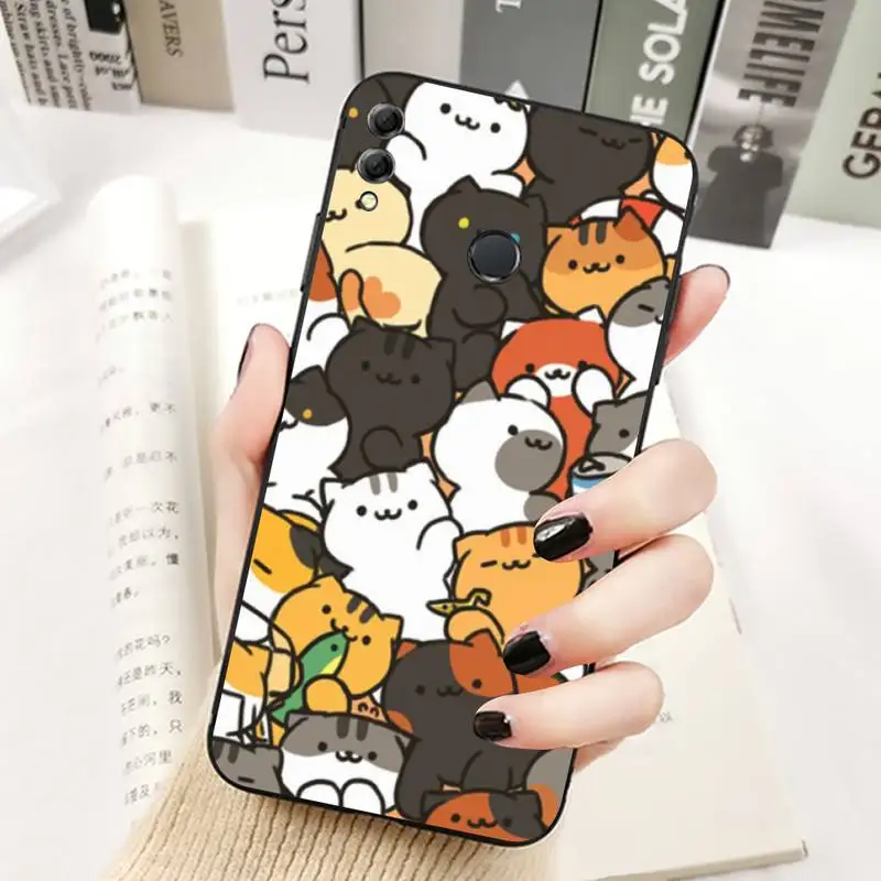 TOPLBPCS чехол для телефона с милым котенком Huawei Honor 10 i 8X C 5A 20 9 30 lite pro Voew V30